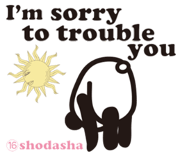 Yoga Poses Book of Mochi Panda 3 sticker #15742898