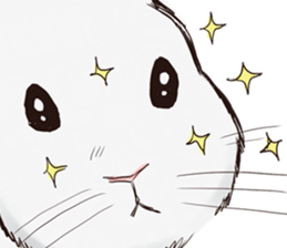 Adorable White Rabbit sticker #15742994