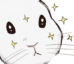 Adorable White Rabbit sticker #15742994