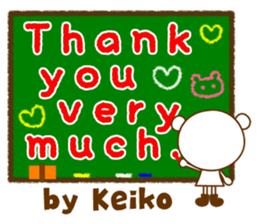 Name Sticker [Keiko] Vol.2 sticker #15743255