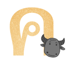 Thai alphabets sticker #15743412