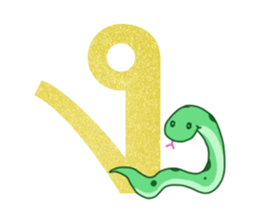 Thai alphabets sticker #15743414