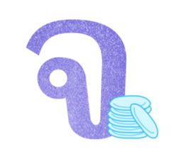 Thai alphabets sticker #15743415