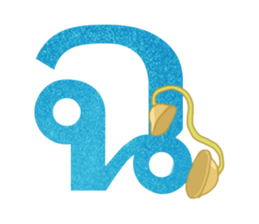 Thai alphabets sticker #15743416