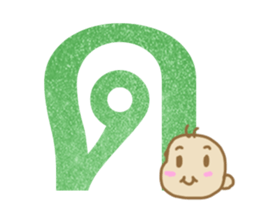 Thai alphabets sticker #15743425