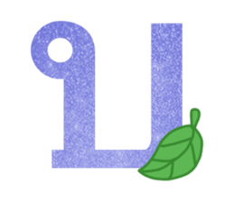 Thai alphabets sticker #15743431