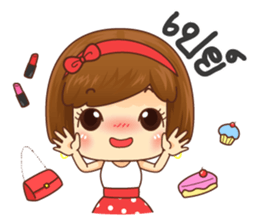 Baan-yen Happy working day sticker #15743566