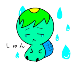 Kappa's father's daily life sticker #15744390