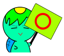 Kappa's father's daily life sticker #15744395