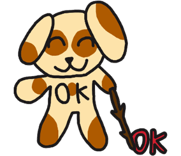 dog of rei sticker #15744531