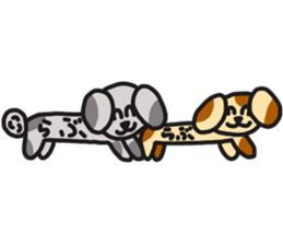 dog of rei sticker #15744536