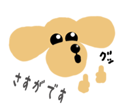 dog sticker (ver toy poodle) sticker #15745551