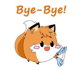 kawaiiNihongo - Fox Stickers sticker #15745923
