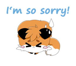 kawaiiNihongo - Fox Stickers sticker #15745929