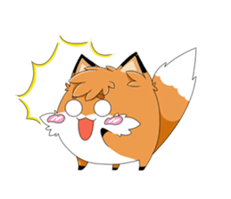kawaiiNihongo - Fox Stickers sticker #15745931