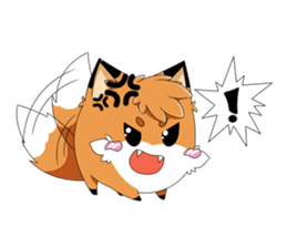 kawaiiNihongo - Fox Stickers sticker #15745932