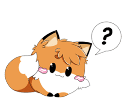 kawaiiNihongo - Fox Stickers sticker #15745933