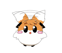 kawaiiNihongo - Fox Stickers sticker #15745935