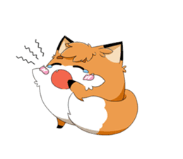 kawaiiNihongo - Fox Stickers sticker #15745941