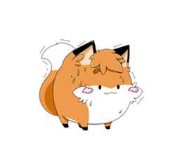 kawaiiNihongo - Fox Stickers sticker #15745943
