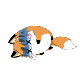kawaiiNihongo - Fox Stickers sticker #15745945