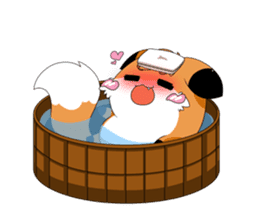 kawaiiNihongo - Fox Stickers sticker #15745946