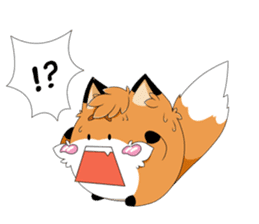 kawaiiNihongo - Fox Stickers sticker #15745955