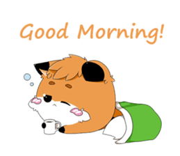 kawaiiNihongo - Fox Stickers sticker #15745956