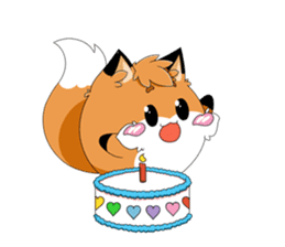 kawaiiNihongo - Fox Stickers sticker #15745961