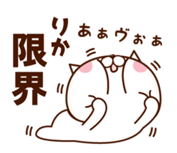 NAME Sticker Rika sticker #15746303