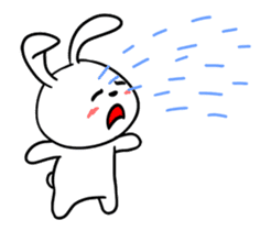 White Weird Rabbit (Animated) by EdSants