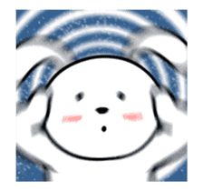 White Weird Rabbit (Animated) sticker #15746526