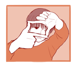 hono boy sticker #15747076