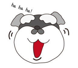 This is a schnauzer sticker #15747390