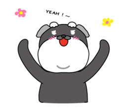 This is a schnauzer sticker #15747391