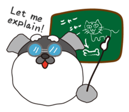 This is a schnauzer sticker #15747401