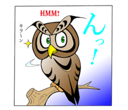 LUCKY OWL Ho-Chan sticker #15747737