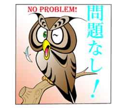 LUCKY OWL Ho-Chan sticker #15747738