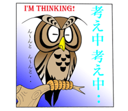 LUCKY OWL Ho-Chan sticker #15747751