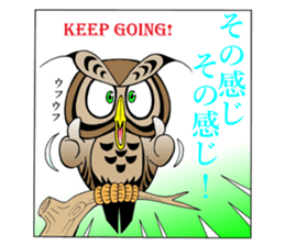 LUCKY OWL Ho-Chan sticker #15747755