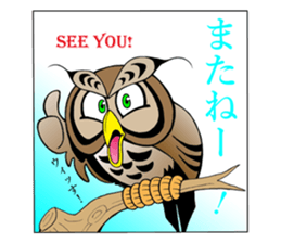 LUCKY OWL Ho-Chan sticker #15747758