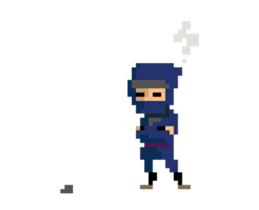 Pixel NINJA sticker #15748280