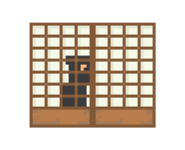 Pixel NINJA sticker #15748287
