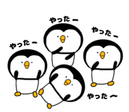 many many Penguin sticker #15748507
