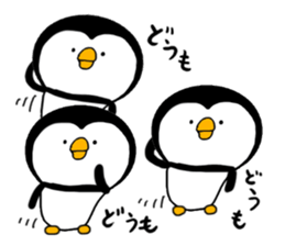 many many Penguin sticker #15748508