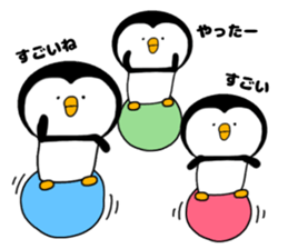 many many Penguin sticker #15748513