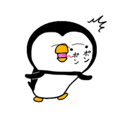 many many Penguin sticker #15748519