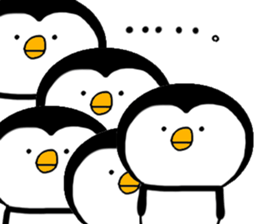 many many Penguin sticker #15748535