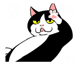 A little fat cat animation 3 sticker #15748546