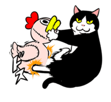 A little fat cat animation 3 sticker #15748555